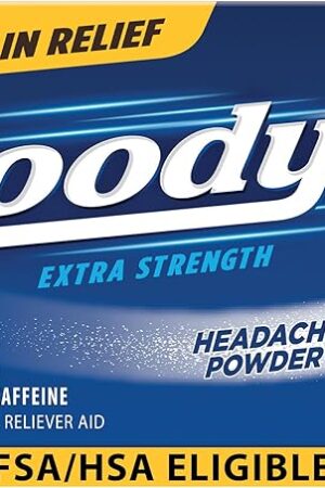 Goody's Pain Relief Powders, Extra Strength Headache Powder, 50 ct (Pack of 1)