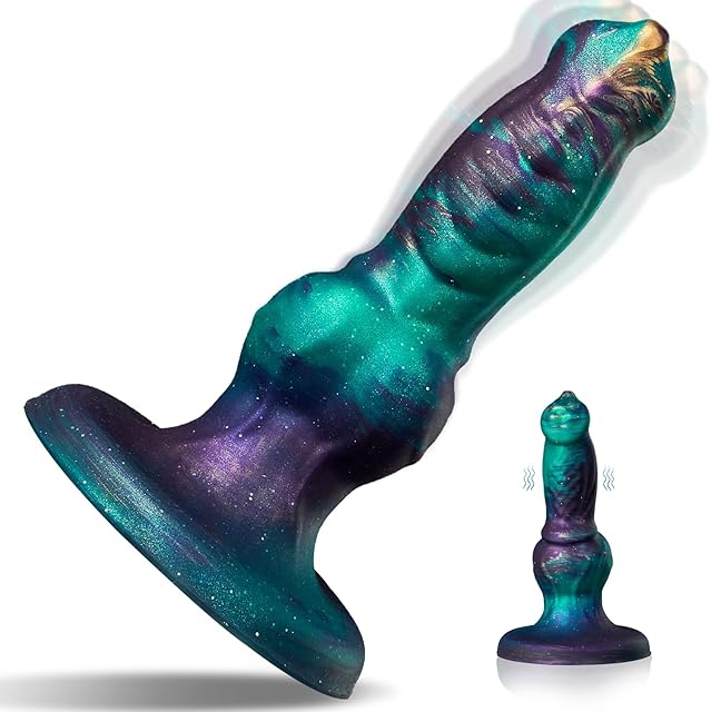 Dragon Dildos Sex Toy Vibrator, 708 Inch Small Fantasy Monster Anal Dildo, Monster Suction Cup Fantasy Dildo Adult Sex Toys and Games for Prostate Massage Suitable for Men Women