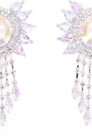 Womens Sequin Rave Pasties Adhesive Breast Petal Pasty