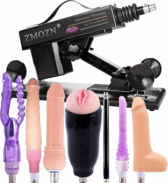Gays Sex Machine Adult Toy with Sex Cup Thrusting Device for Men and Women Sex Machine Different Sizes Lifelike Dildos Love Machine with Male Masturbator Cup