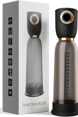 Electric Penis Pump, Male Sex Toy Sex Toys for Men Penis Pumps with 6 Training Modes & 5 Suction Intensities, Penis Enlarge Vacuum Pump Male Penis Extender Male Masturbator Air Pressure Sex Toy