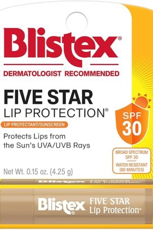 Blistex Five Star Lip Protection SPF 30 0.15 oz