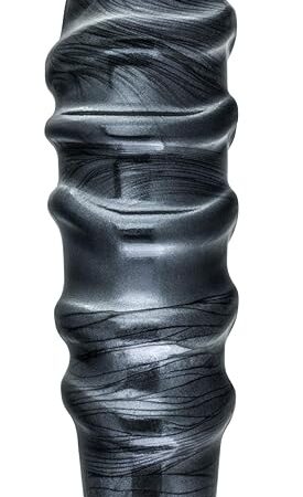 Eden Adult Sex Toys  Ribbed Anal Plug  11Inch Extra-Large - Tapered Butt Plug with Strong Suction Cup & Lock-On Compatibility  G-Spot & Prostate Massager - Anal Toy for for Women Men Couple - Black