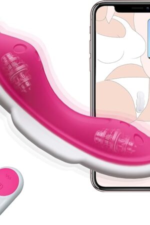Wearable Remote Control Vibrator for Women ? Panty Rose Vibrator with 7 Vibration Modes, Clit & Nipple Stimulator, Mini Bullet Vibrator for Couples, App-Controlled Sex Toy for Female Pleasure
