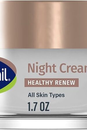 Cetaphil Healthy Renew Skin Tightening Night Cream 17 Oz, Wrinkle Repair Cream for Face with Peptides, Retinol Alternative Cream For Sensitive Skin, Fragrance Free