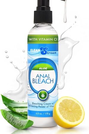 Cleanstream Anal Bleach with Vitamin C and Aloe,White,6 Fl Oz (Pack of 1),AD419