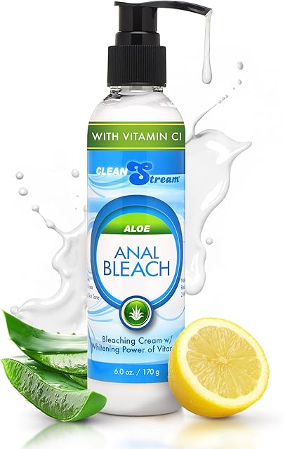 Cleanstream Anal Bleach with Vitamin C and Aloe,White,6 Fl Oz (Pack of 1),AD419