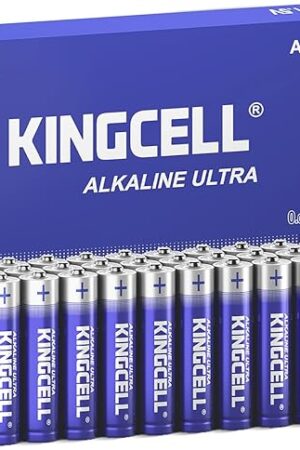 KINGCELL AAA Batteries 36 Count Pack, 1.5V Triple A Batteries with 10 Years Shelf Life, High Performance Alkaline AAA Batteries for TV Remote, Clock, Gaming Controller, Kids Toy