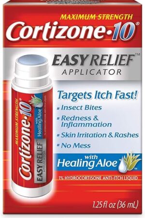 Cortizone-10 Easy Relief Applicator Anti-Itch Liquid 125 oz