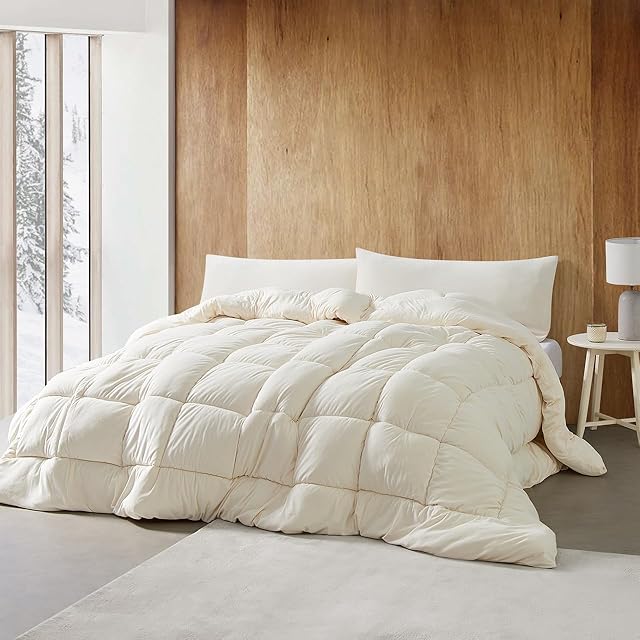 Byourbed Coma Inducer Queen Comforter Ivory Taupe