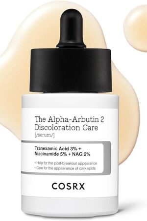 COSRX 2% Alpha Arbutin Discoloration Care Face Serum with Niacinamide, Glutathione & Tranexamic Acid, 1.7 fl oz  Serum for Face, Korean Skin Care