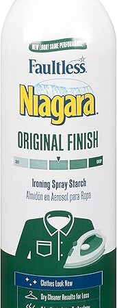 Faultless Niagara F17 08120 Spray Starch Original, 20 Oz