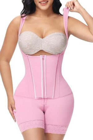 Fajas Colombianas Moldeadoras Shapewear Tummy Control Body Shaper Girdles Post Surgery Compression Garment