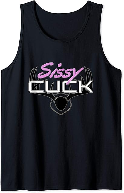 Femdom Sissy Cuck Fetish, BDSM Cuckold Husband Kink Gift Tank Top