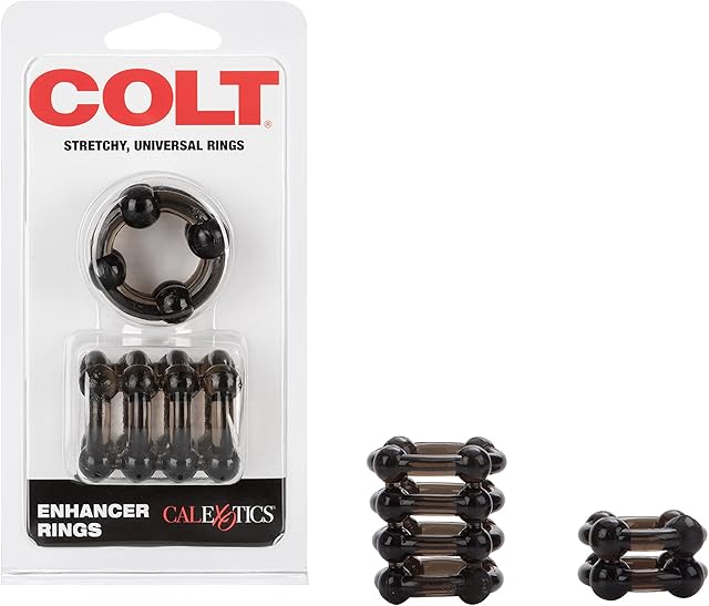 California Exotics Colt Enhancer Rings, Smoke