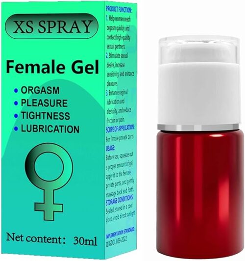 XS Spray-Fast Orgasm Gel,Suitable for Women and Couples-Easy to Carry1.02 fl oz 30ml (Green)