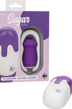 CalExotics Sugar Rush Massager with Discreet Case - SE-0062-56-3