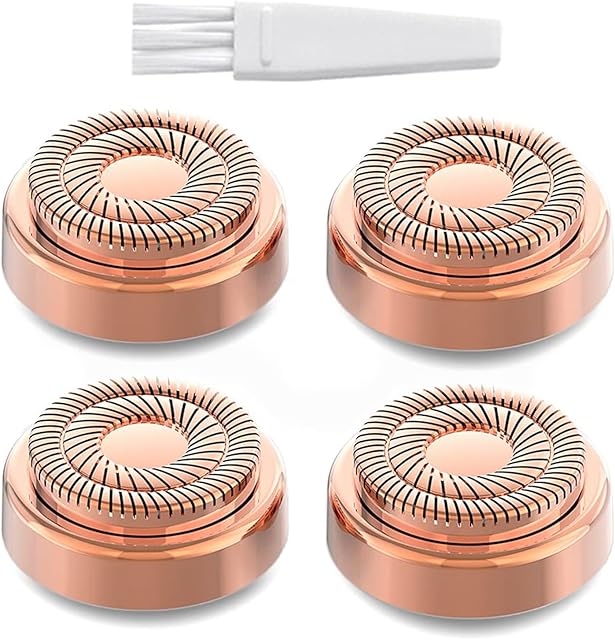 Gen 2 Replacement Heads for Flawless Facial Hair Remover, Replacement Blades for Finishing Touch Flawless Hair Removal Generation 2