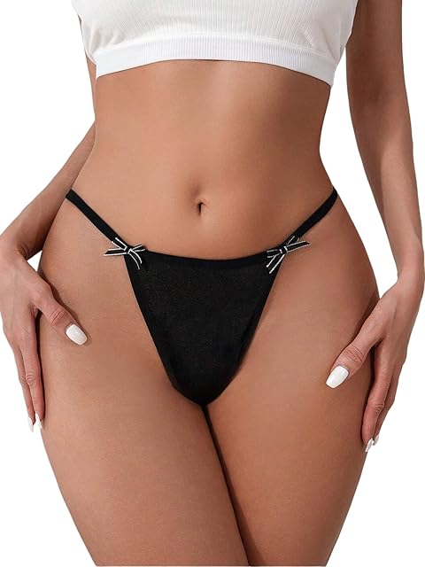 G String Thongs for Women Sexy Lingerie Panties Cotton T Back Underwear