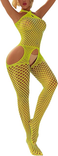 Women Lingerie Garter Belt Stocking Sexy Tights Fishnet Opening Leggings Hollow Out Pantihose Lingerie Lingerie