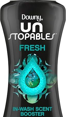 Downy Unstopables In Wash Scent Booster Beads, Fresh Scent, 24 oz, Laundry Beads for Odor Protection (Packaging May Vary)