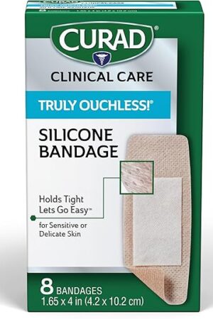 Curad - CUR5003V1 Truly Ouchless Silicone Bandage