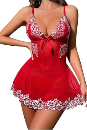 Womens Sexy Plus Size Lace Lingeries Shorts Sets for Women Keyhole Eyelet Sets 2025