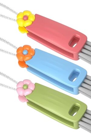 3 in 1 Cup Lid Gap Cleaning Brush Set, Multifunctional Bottle Cleaning Brush, Cup Lid Gap Cleaner, Home Kitchen Crevice Brush Tools(Multicolor)
