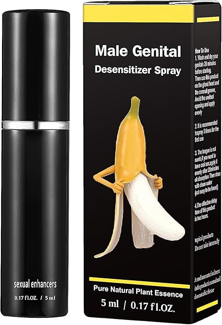 Delay Spray Sexual Enhancer for - Men to Last Longer in Bed, Effectively Extends Men's Time and Enhances Comfort 0.17 fl oz 50 Pumps