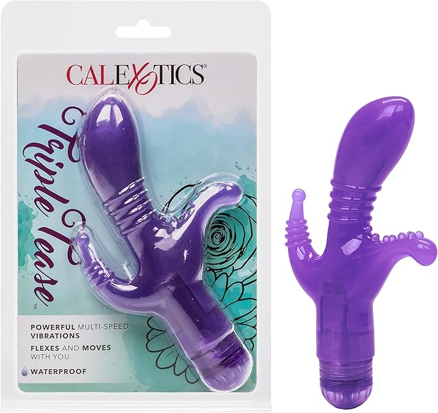 CalExotics Novelties Triple Tease, Purple