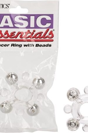 CalExotics Basic Essentials Enhancer Ring with Beads
