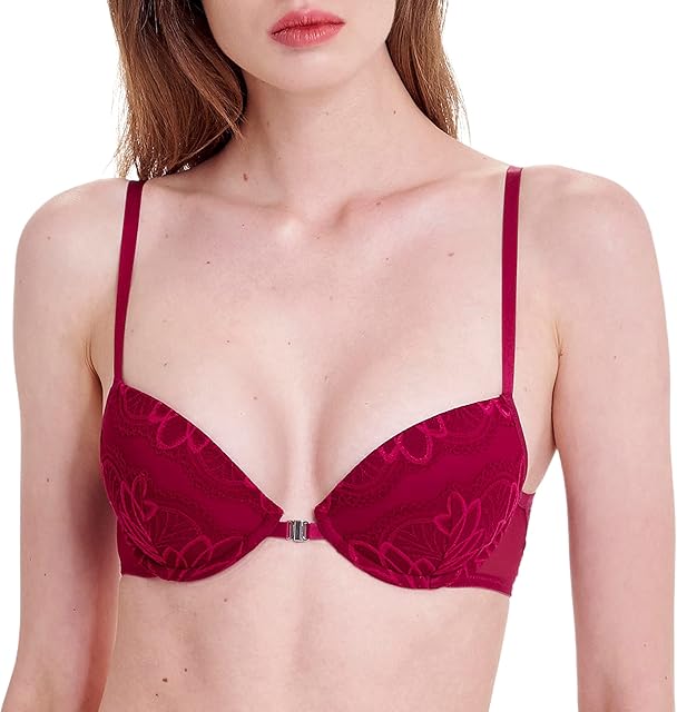 Women's Sexy Lace Bra Underwire Racerback Bra
