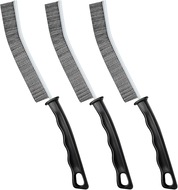 Crevice Cleaning Brush, Multifunctional Hard-Bristled Gap Scrub Brush, 2025 New Multifunctional Gap Cleaning Brush Tool, Dead Corners Brushes for Bathroom Kitchen Tiles Window Door Slots, 3pcs