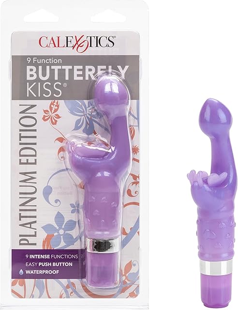CalExotics Novelties Platinum Edition Butterfly Kiss, Purple