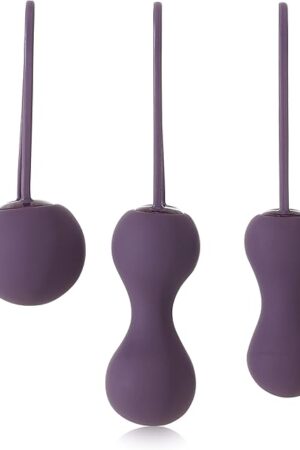 Ami 3-Step Progressive Kegel Set, 100% Medical Grade Silicone - Purple
