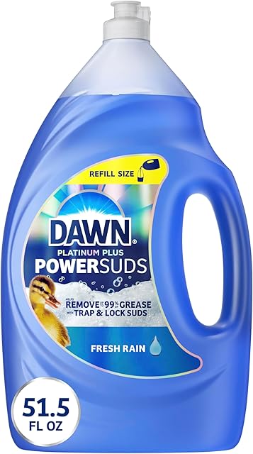Dawn Platinum Plus PowerSuds Liquid Dish Soap, 515 oz Refill