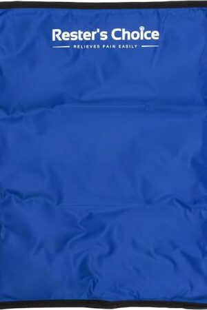 Gel Soft Flexible Ice Pack for Injuries Reusable - (Large: 11"x145") for Hip, Shoulder, Knee, Back - Comfy Cold Pack Compress for Swelling, Bruises, Surgery