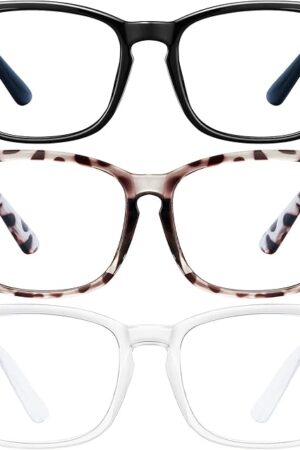 hunsquer Blue Light Glasses for Woman/Men Computer Blue Light Glasses