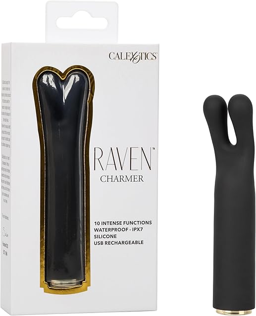 CalExotics Raven Charmer Vibrating Mini Bullet Clitoral Vibrator for Women and Her - SE-2801-20-3