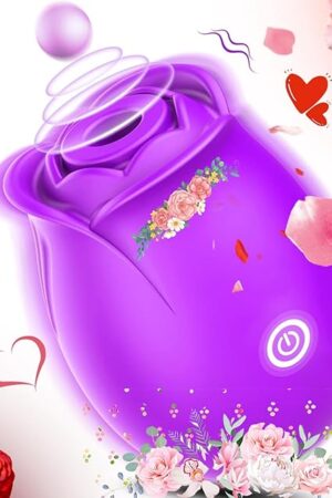2024 Rose Vibatror Stimulator Licking Sucking Toy 10 Speed for Women Quiet.ZA7