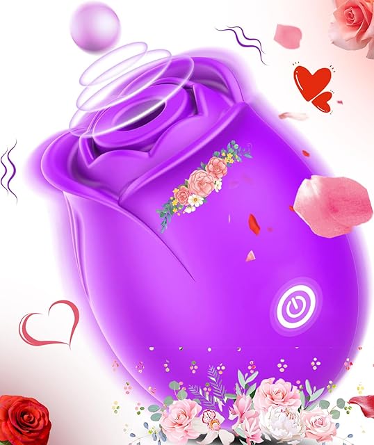 2024 Rose Vibatror Stimulator Licking Sucking Toy 10 Speed for Women Quiet.ZA7