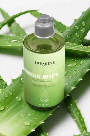 Aloe Lube Water Based Lubricant, Long-Lasting Wet Lube for Privacy and Sex Toys, pH Balance Sex Lube for Women, Men, Couples, Non-Greasy Liquid Personal Lubricant and Vaginal Moisturizer, 5 Fl Oz