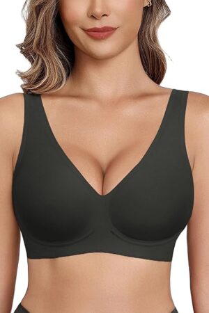Bras for Women No Underwire Comfort Seamless Bralette Tank Top Bra