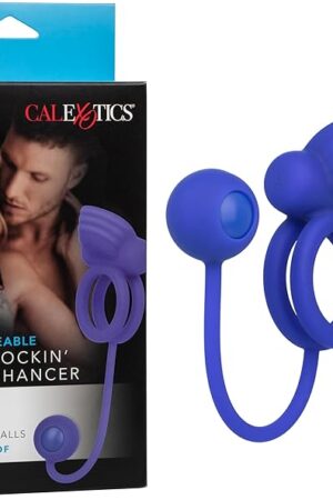 CalExotics Silicone Rechargeable Dual Rockin' Rim Enhancer"