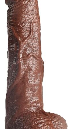 141 Inch Massive Dildo Realistic,28" Diameter Thick Dildo with Strong Suction Cup,Feels Like Skin Large BBC Sex Toy for Women Men
