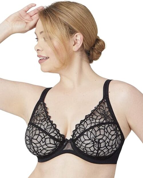 Womens Women's Full Figure Sexy Stretch Lace Wonderwire Bra #9850