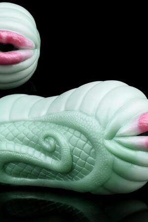 6.1" Animal Pocket Pussy Snake Male Masturbators, Pocket Pussy Liquid Silicone Men Masturbator Toy, Silicone Monster Male Masturbation Men Masturbator Sucking Penis Excercise Toy Stroker