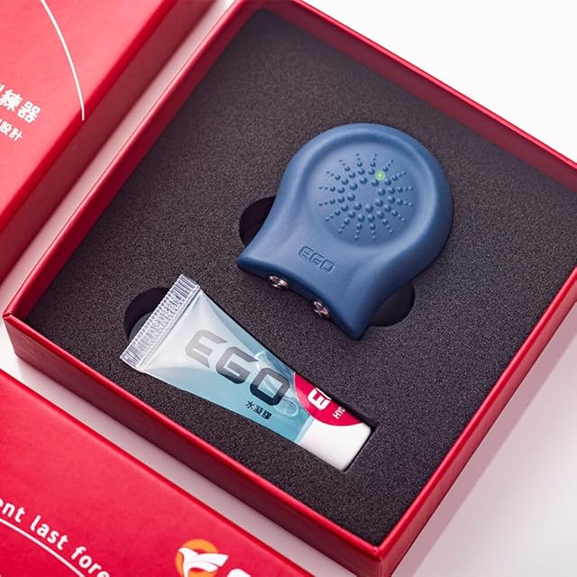 DPN G9, Delay Ejaculation, Mens Intimate Performance Booster, Reusable Sex Toys for Male, Prolong Sex Duration, More Fun, Gentlemen Blue