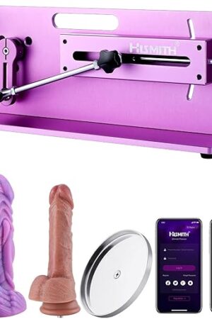 Hismith Premium Sex Machine with KlicLok System, APP Controlled Love Machine, Adult Adjustable Thrusting Machine for Men and Women, 48 Watt Table Top