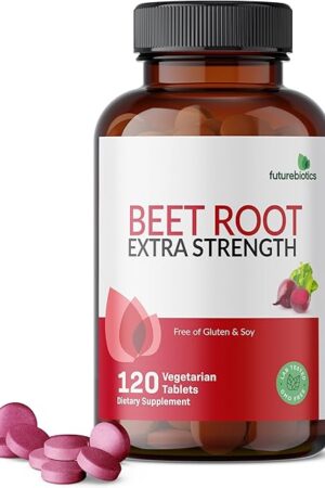 Futurebiotics Beet Root Extra Strength, Non-GMO, 120 Vegetarian Tablets